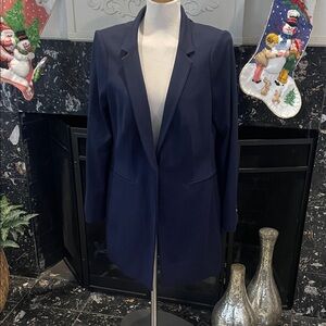 Tommy Hilfiger Women's Dark Blue Blazer